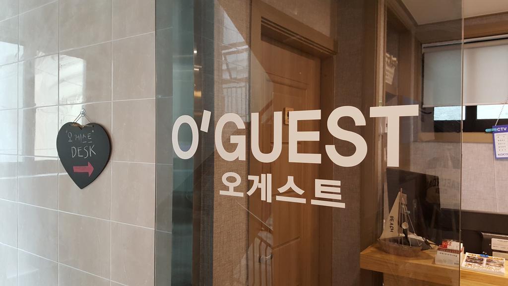 O'Guest In Haeundae Hotel Busan Exterior foto